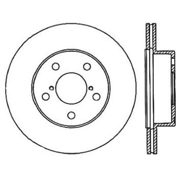 StopTech Power Slot 05-07 STi Rear Right Slotted Rotor, Ophalen of Verzenden, Nieuw