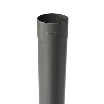 Rheinzink prePATINA graphite-grey hemelwaterafvoerbuis Ø80 x, Doe-het-zelf en Verbouw, Ophalen of Verzenden, Nieuw