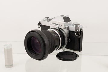Nikon Nikomat FT2 + Zoom Nikkor 3,5/43-86mm Single lens, Nieuw