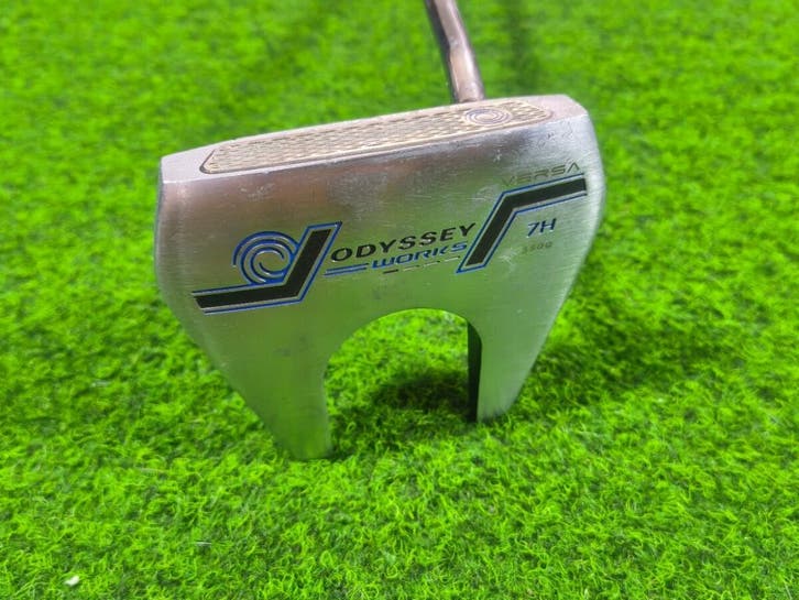 Odyssey Works 7H Versa putter 34 inch (putters), Sport en Fitness, Golf, Club, Zo goed als nieuw, Overige merken, Ophalen of Verzenden