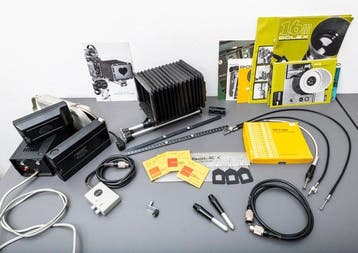 Bolex H16 accesoires - Filmcamera
