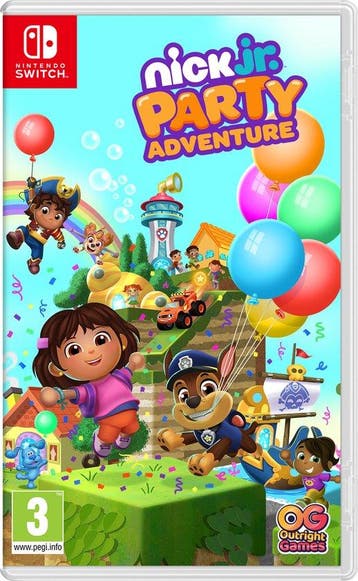Switch Nick Jr. Party Adventure, Verzenden, Zo goed als nieuw