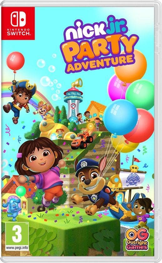 Switch Nick Jr. Party Adventure, Spelcomputers en Games, Spelcomputers | Nintendo Switch, Zo goed als nieuw, Verzenden
