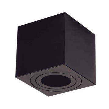 Opbouwspot - ilfari - cube - zwart - GU10 - fitting, Ophalen of Verzenden, Nieuw