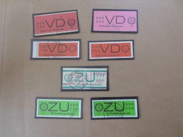 Duitse Democratische Republiek (DDR) 1965 - DDR DIENST, Gestempeld