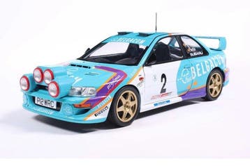 Solido 1:18 - Modelauto - Subaru Impreza WRC Belgacom P12, Nieuw