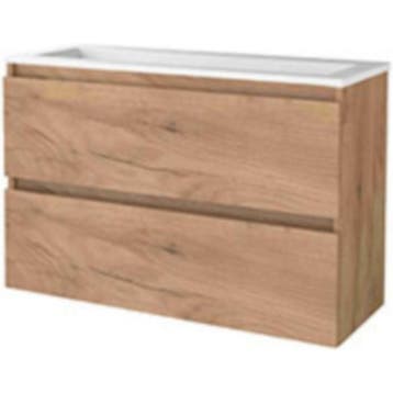 Basic-Line Start 39 Badkamermeubelset - Ondiep - 100 x 39 cm, Ophalen of Verzenden, Nieuw