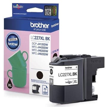 Brother LC-227XLBK inktcartridge zwart hoge capaciteit, Verzenden, Nieuw, Cartridge, Brother