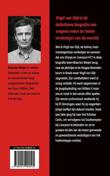 Virgil van Dijk 9789021490045 Maarten Meijer, Boeken, Verzenden, Zo goed als nieuw, Maarten Meijer