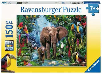 Olifanten in de jungle - 150 XXL, Ophalen of Verzenden, Nieuw