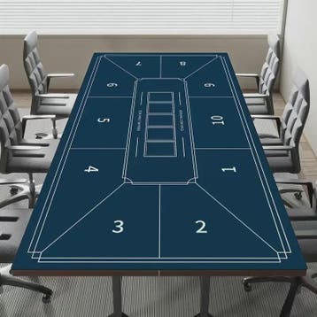 XXL Poker Speeltafelmat PU Leer - Waterdicht & Anti-Slip Gam, Verzenden, Nieuw