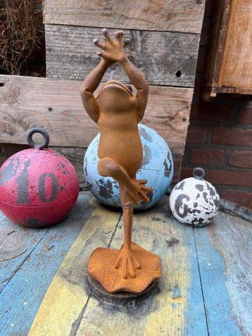 Decoratief ornament - Europa - Yoga frog