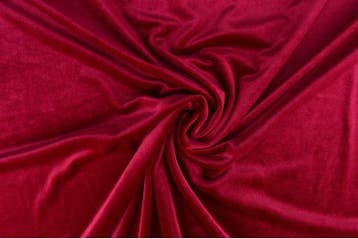 10 meter stretch fluweel - Koraalroze, Hobby en Vrije tijd, Stoffen en Lappen, 120 cm of meer, Ophalen of Verzenden, Roze, Polyester