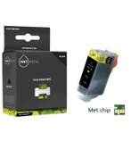 Geschikt Canon PGI-5BK  inktcartridge Zwart MET CHIP, Nieuw, Cartridge, Inktmedia