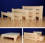 in 5 stappen je eigen BED model-maat-laden, Nieuw, Tweepersoons