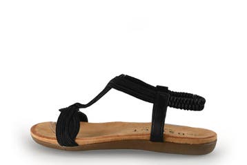 DSTRCT Sandalen in maat 38 Zwart, Verzenden, Zwart, DSTRCT, Sandalen of Muiltjes