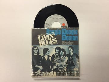 vinyl single 7 inch - Livin Blues - Boogie Woogie Woman, Cd's en Dvd's, Verzenden, Zo goed als nieuw, 7 inch, Rock en Metal