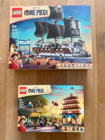 Lego Set - 75646 en 75638 - Icons - One Piece Garps Marine, Nieuw
