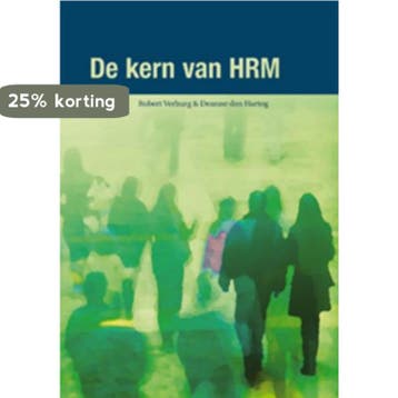De kern van HRM - R. Verburg 9789066659025, Verzenden, Zo goed als nieuw, R. Verburg