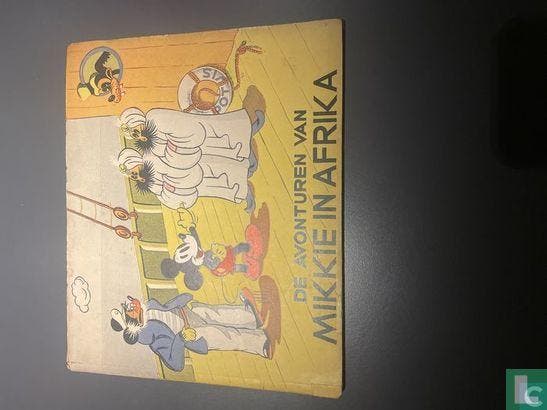 Mickey Mouse - De avonturen van Mikkie in Afrika - 1937, Boeken, Stripboeken, Gelezen, Eén stripboek, Verzenden