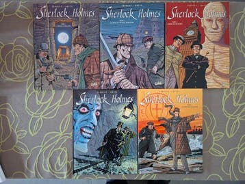 Sherlock Holmes T1 à T5 - Série complète - 5x C - EO/Ré - 5, Nieuw