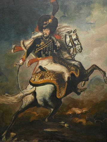 Europese school (XX) - Guardia imperiale a cavallo, Da
