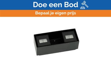 Bieden: Zetacube DUE CUBED 8W black wall mount lighting, Ophalen of Verzenden, Nieuw, Elektra en Verlichting, Zeilboot of Motorboot