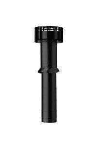 Ubbink Multivent ventilatiepijp Ø166 L1325mm zwart, Ophalen of Verzenden, Nieuw