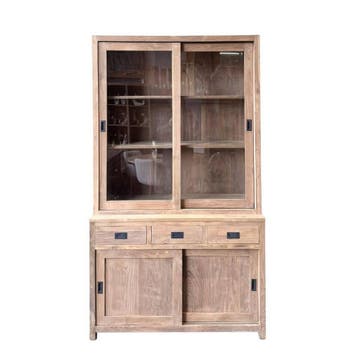 Smalle teak kast AlkmaarKasten, Huis en Inrichting, Kasten | Overige, Ophalen of Verzenden, Nieuw