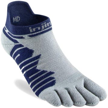 Injinji Ultra Run No-show teensokken  Kobaltblauw - 44-47, Verzenden, Nieuw, Kleding