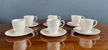 Wedgwood - Koffieservies (6) - Windsor - Porselein -