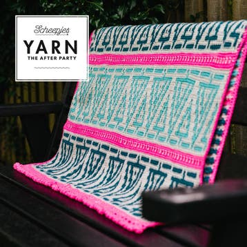 Scheepjes Haakpakket Folk Trees Blanket, Hobby en Vrije tijd, Breien en Haken, Ophalen of Verzenden, Nieuw, Breien of Haken, Wol of Garen