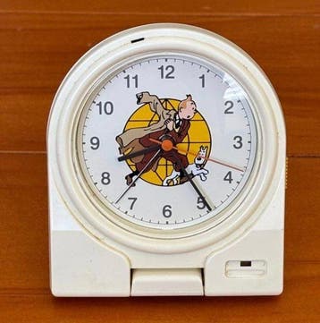 Tintin - 1 Vouwbare kwartsreisklok met alarm - Moulinsart /, Boeken, Nieuw