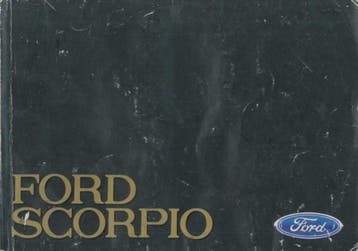 1985 Ford Scorpio Instructieboekje Handleiding Nederlands!, Auto diversen, Handleidingen en Instructieboekjes, Verzenden