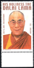 Oostenrijk 2005 - Dalai Lama, onuitgegeven, Gestempeld
