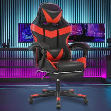 Ergonomische Gaming & Bureau Stoel met Verstelbare Rugleunin, Verzenden, Nieuw