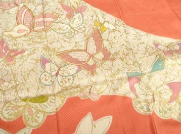 Ongebruikt Japans zijden furisode-kimono met luxueus