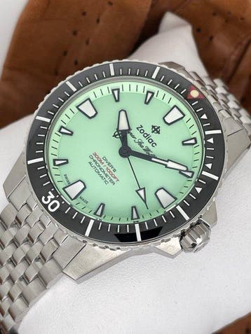 Zodiac - Super Sea Wolf Pro Full Lume Chronometer Diver, Nieuw