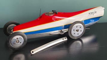 Frymire Tethercar Racer - Blikken speelgoed - 1970-1980 -