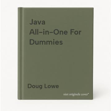 Java All-in-One For Dummies - Doug Lowe 9781119986645, Verzenden, Gelezen, Doug Lowe