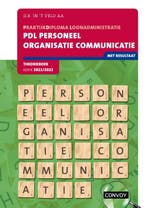 PDL Personeel Organisatie Communicatie Theorie 9789463172530, Verzenden, Zo goed als nieuw