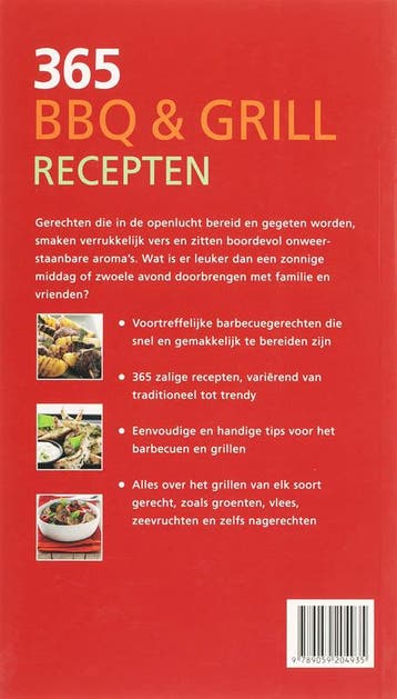 365 BBQ & grillrecepten 9789059204935 H. Walden, Verzenden, Gelezen, H. Walden