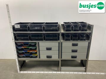 Aluca bedrijfswageninrichting 1625x420x1175mm (2982), Ophalen of Verzenden