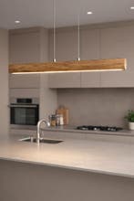 Houten hanglamp -  Oval Light 150, 75 cm of meer, Hout, Nieuw, Vintish stijl