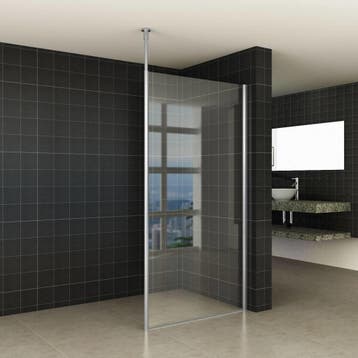 Verticale Stabilisatiestang Met Plafond Bevestiging Chroom, Ophalen of Verzenden, Nieuw, Chroom, Douche