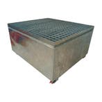 Stalen lekbak ibc tank 1050 liter verzinkt, nieuw, Doe-het-zelf en Verbouw, Ophalen of Verzenden, Nieuw