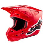Alpinestars S-M5 Corp Helm Ece 22.06 Felrood Glanzend, XXL, Nieuw met kaartje, Overige merken, Offroadhelm