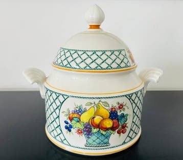 Villeroy & Boch - Tureen - Basket - Vitro-Porzellan - als