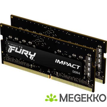 Kingston DDR4 SODIMM Fury Impact 2x16GB 3200, Verzenden, Nieuw