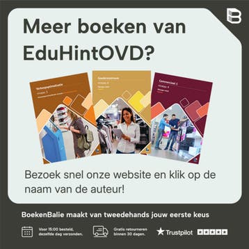 Commercieel 2 / Manager retail niveau 4 9789463760164, Boeken, Verzenden, Zo goed als nieuw, EduHintOVD
